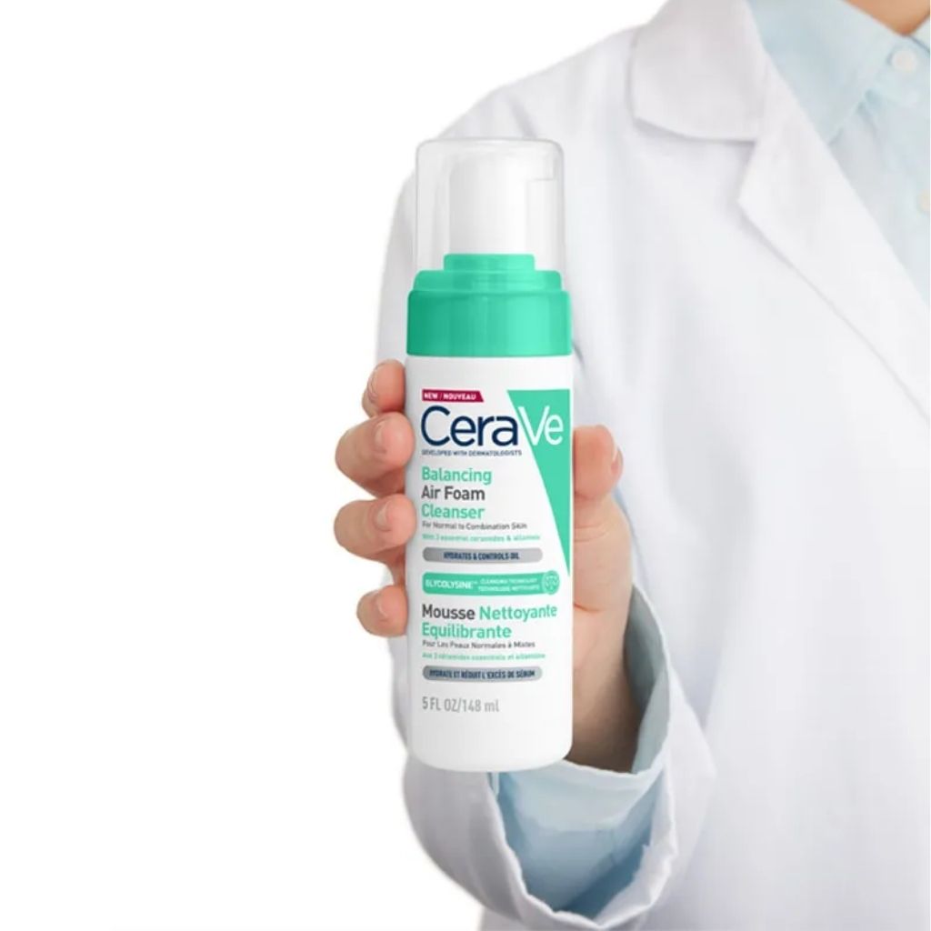 CeraVe Air Foam Espuma de Limpeza Reequilibrante 148ml