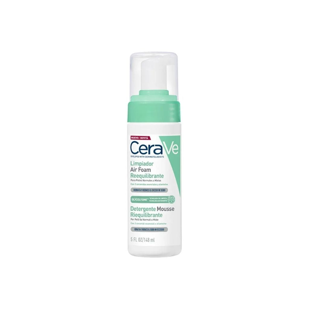 CeraVe Air Foam Espuma de Limpeza Reequilibrante 148ml