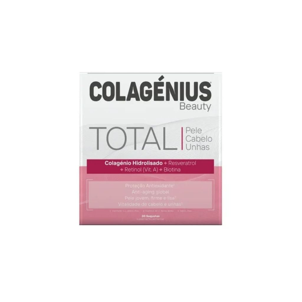 Colagénius Beauty Total Pele, Cabelo E Unhas 30 Saquetas