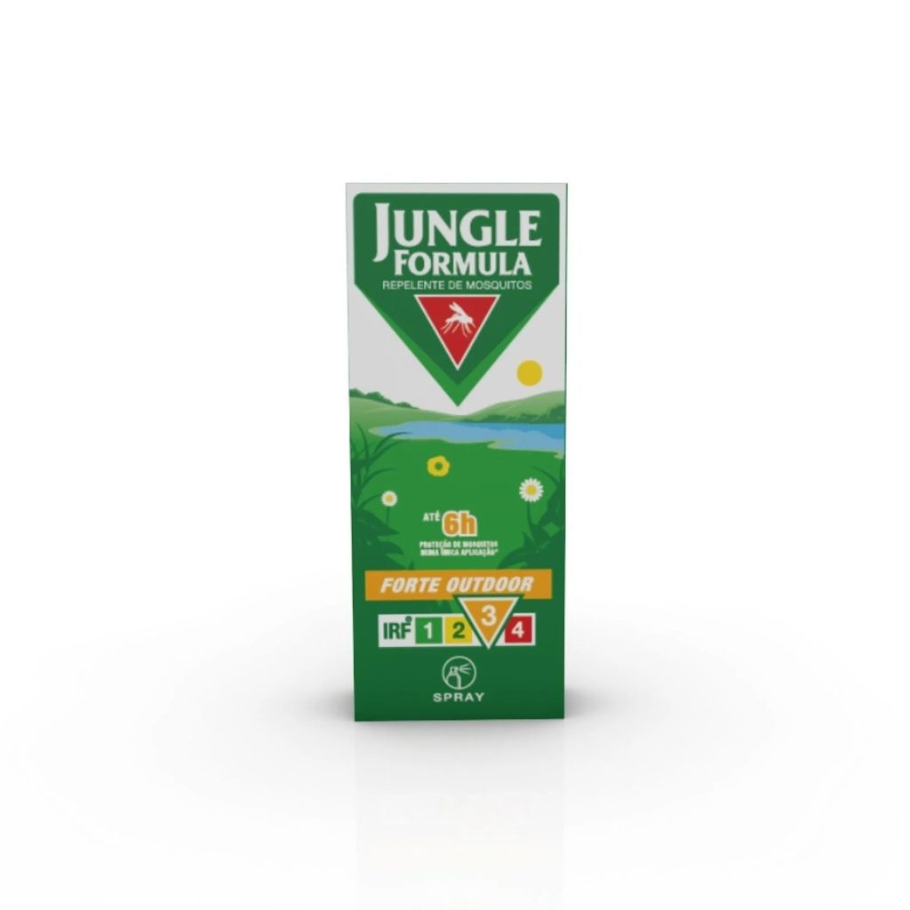 Jungle Formula Forte Outdoor Spray Repelente de Insetos 90 ml