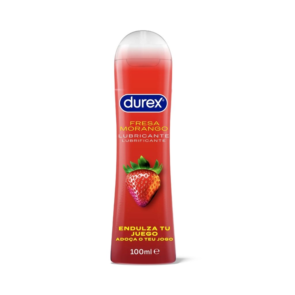 Durex Morango Gel Lubrificante Aroma 100 ml