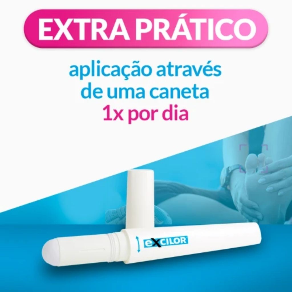 Excilor Easy Caneta Tratamento Micoses Unhas 4ml