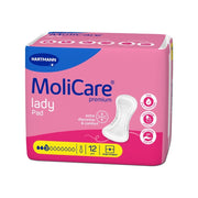 MoliCare Premium Lady Pad Pensos para Incontinência Ligeira 3 Gotas 12 unidades