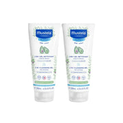 Mustela Gel de Limpeza 2 em 1 Cabelo e Corpo Bebé 200ml Pack Duplo 2 unidades