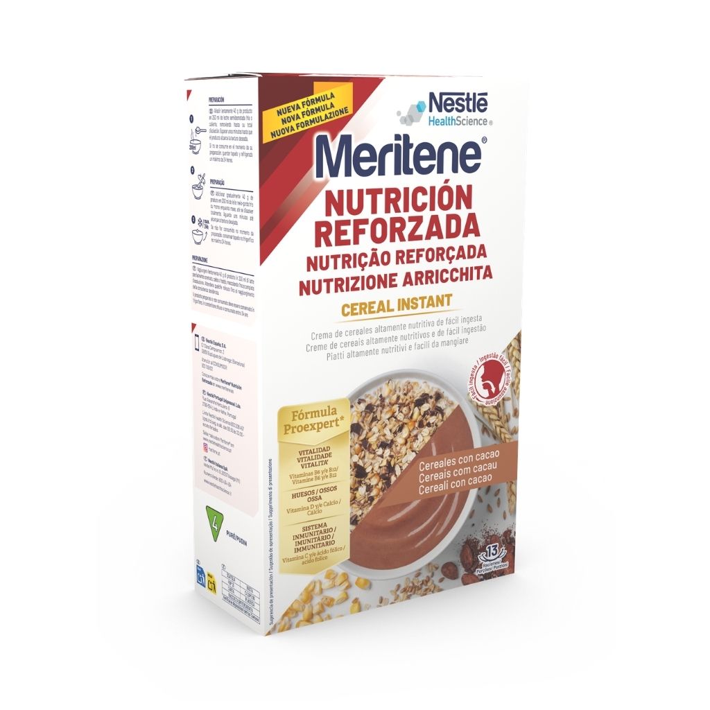 Nestlé Meritene Cereais Instantâneos Cacau 520 g