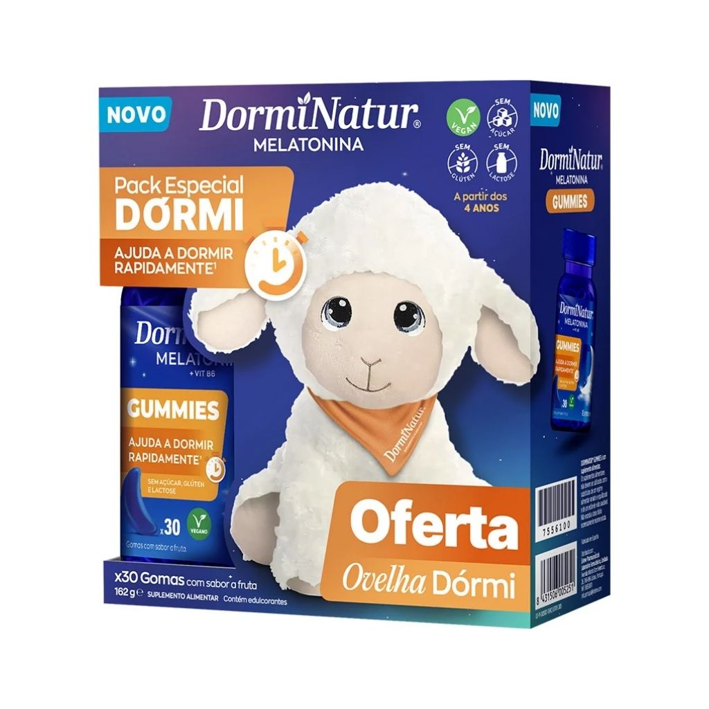 Dorminatur Gummies Sono 30 gomas + Oferta Peluche