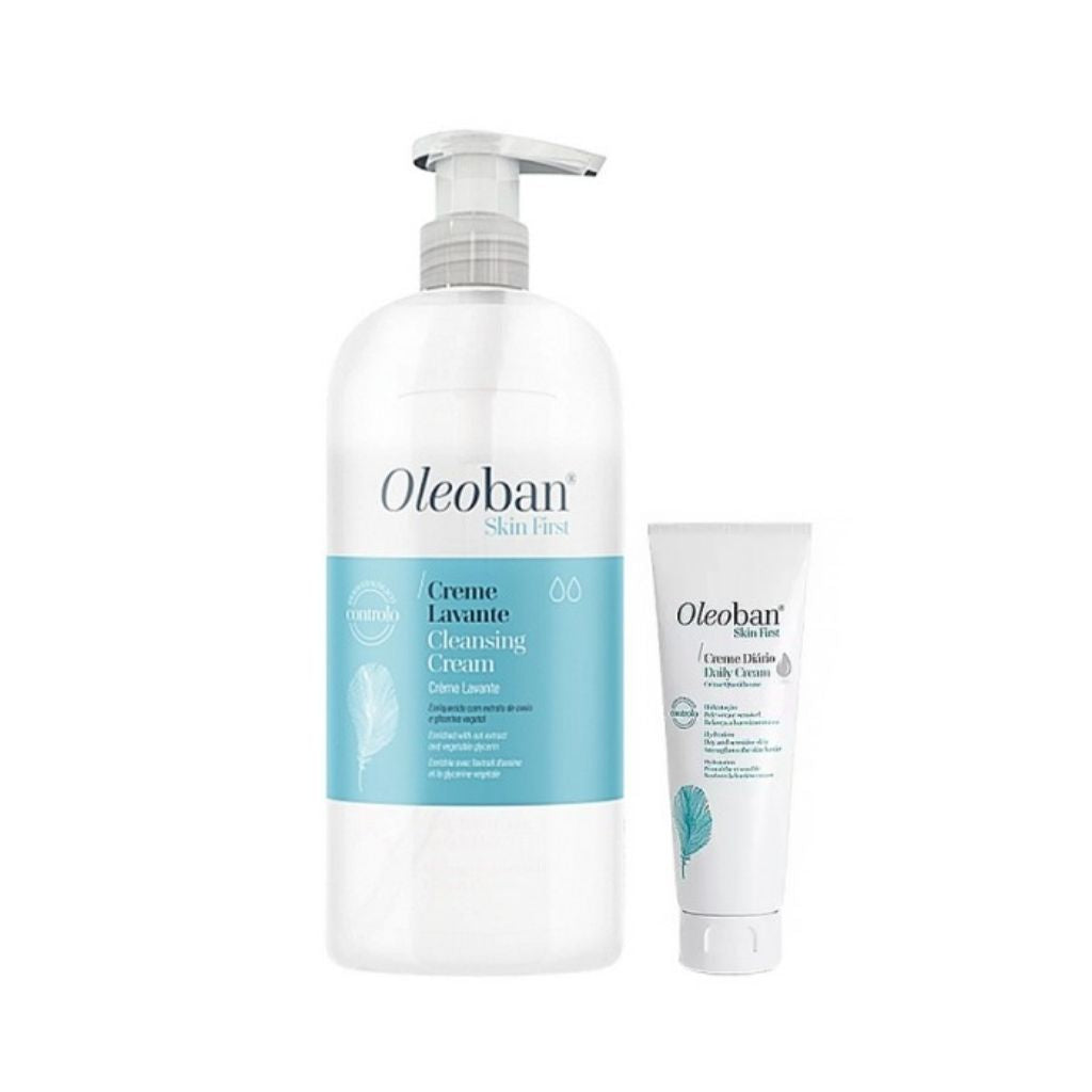 Oleoban Creme Lavante + Creme Diário Hidratante 450 ml + 80 g