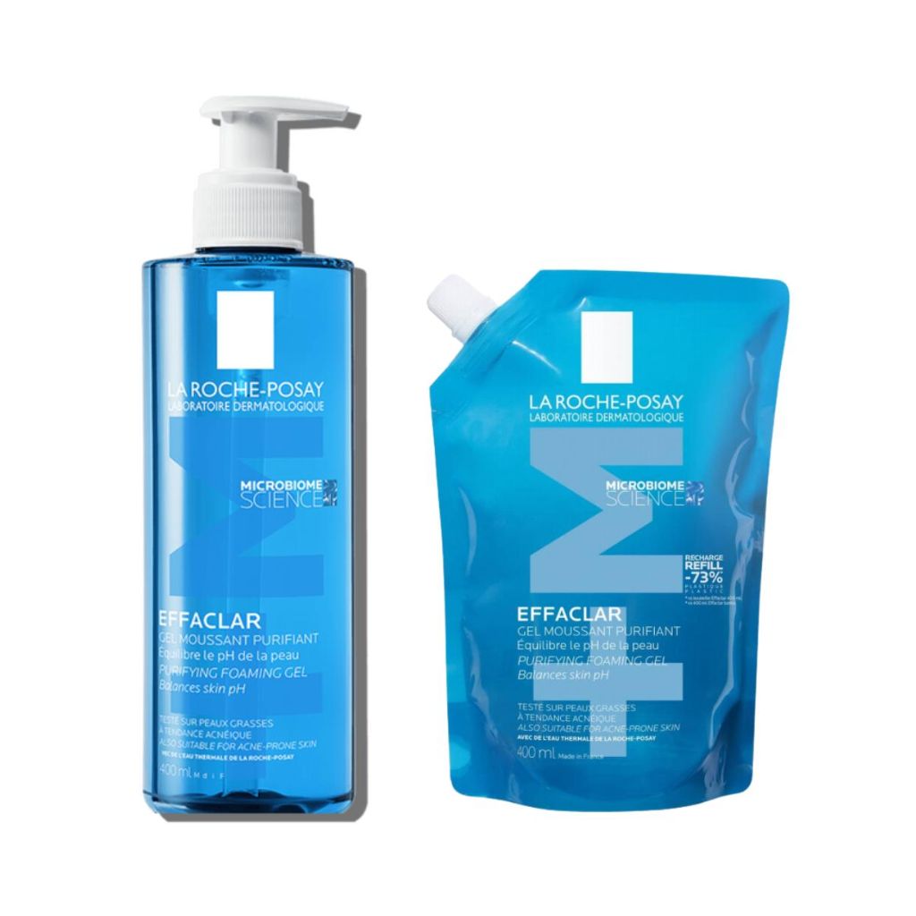 La Roche Posay Effaclar Gel Mousse 400mL com Recarga -20%