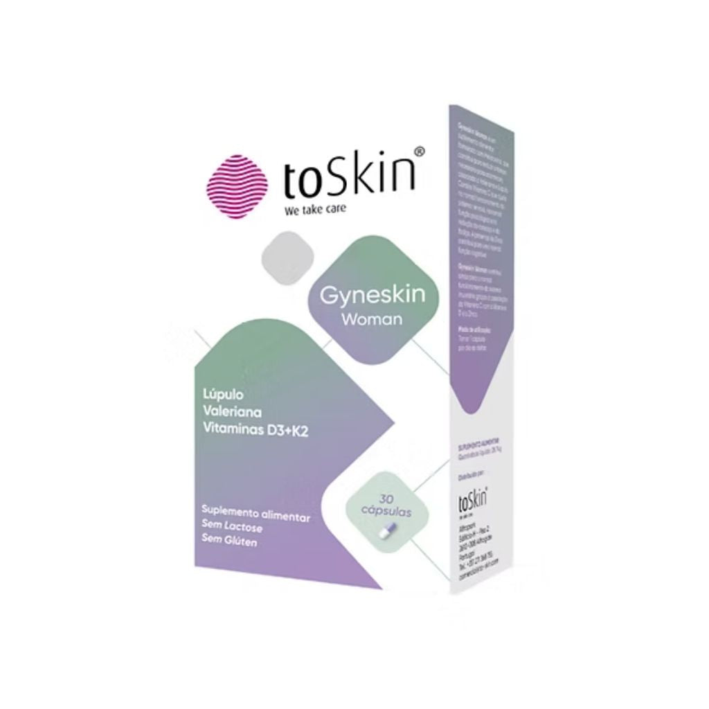 To Skin Gyneskin Woman Equilíbrio Íntimo 30 cápsulas