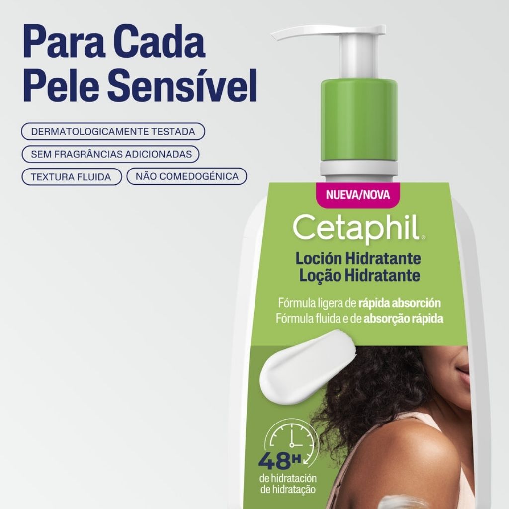Cetaphil Loção Hidratante Pele Seca 470 ml