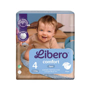 Libero Comfort Fralda Tamanho 4 7-14kg 26 Unidades