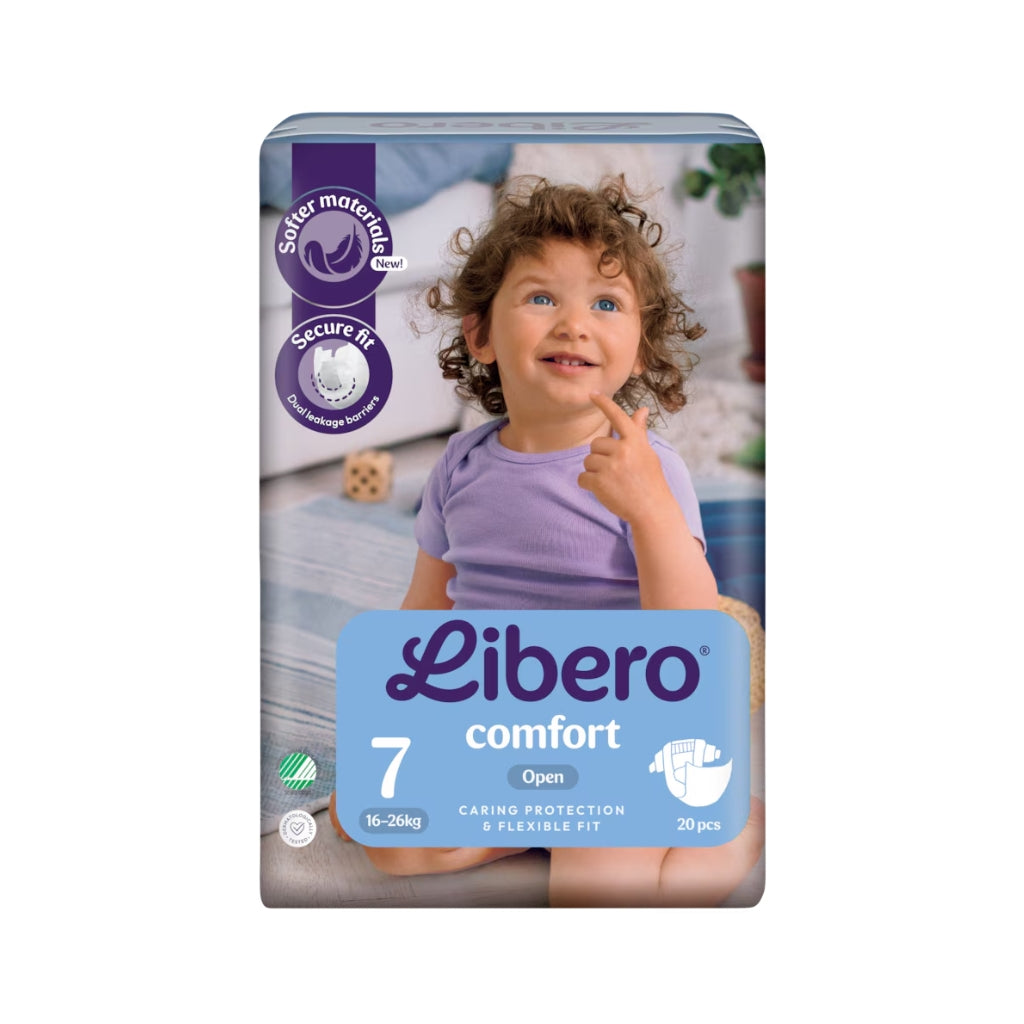 Libero Comfort Fralda Tamanho 7 16-26kg 20 Unidades