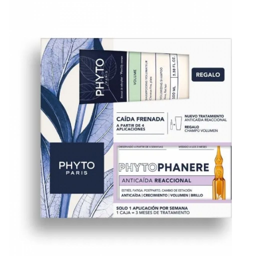 Phyto Phytophanère Ampolas Queda de Cabelo + Oferta Champô 100 ml