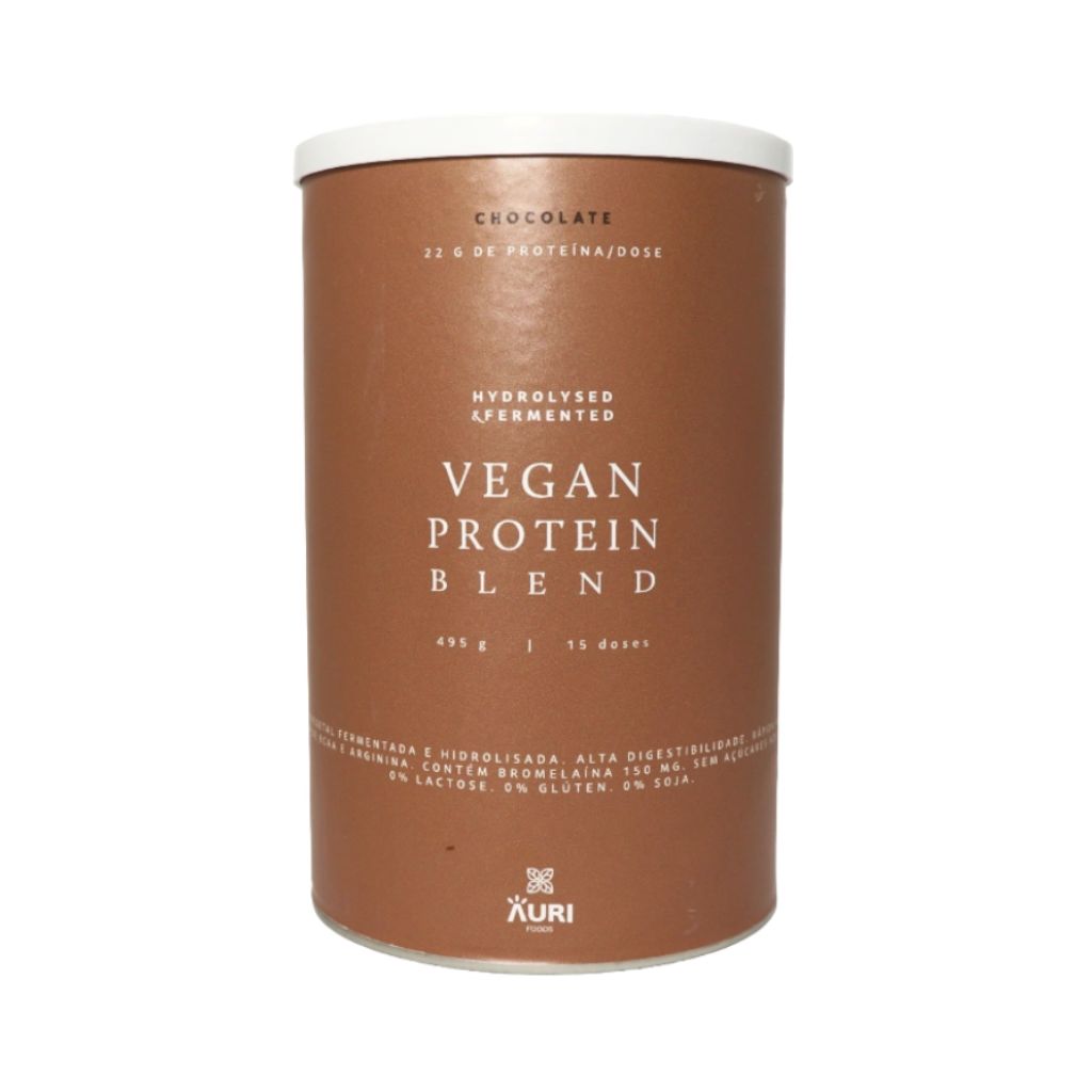 Auri Foods Proteína Vegetal Pó Sabor Chocolate 450g