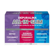 Depuralina All-in-Slim Solução em Ampolas para Perda de Peso 10x3 ampolas