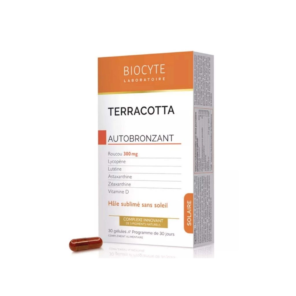 Biocyte Terracotta Autobronzant 30 cápsulas
