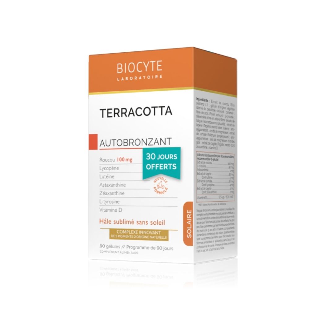 Biocyte Terracotta Autobronzant 60+30 cápsulas