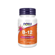 Now Vitamina B12 1000µg 100 Comprimidos Mastigáveis