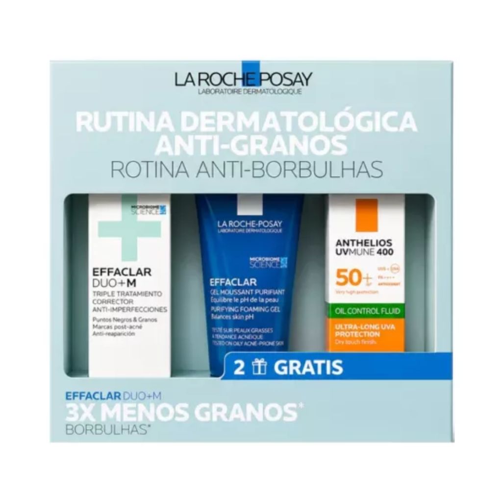 La Roche Posay Effaclar Duo+M 40mL + Gel 50mL Coffret