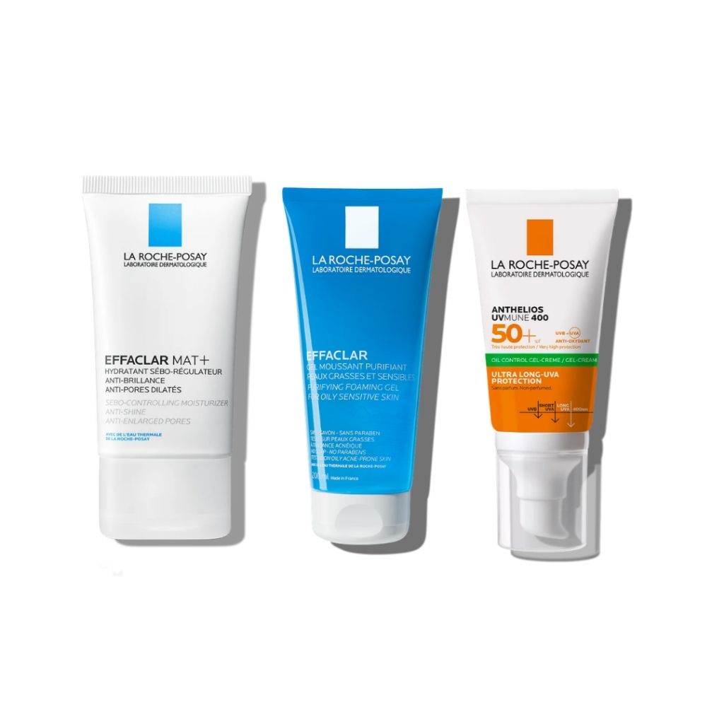 La Roche-Posay Effaclar Mat Creme Matificante 40ml + Oferta Gel 50ml + UVMune 50ml