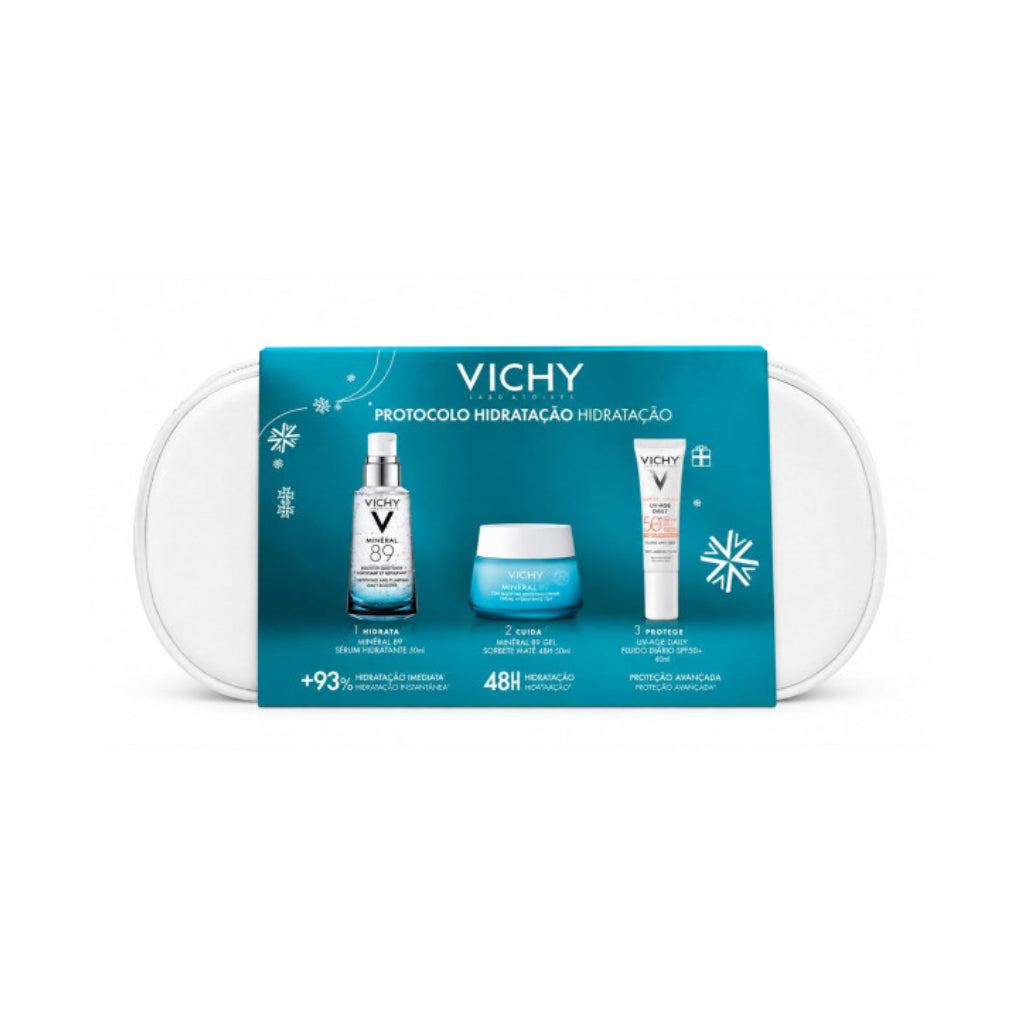 Vichy Mineral 89 Protocolo de Hidratação Natal 2026