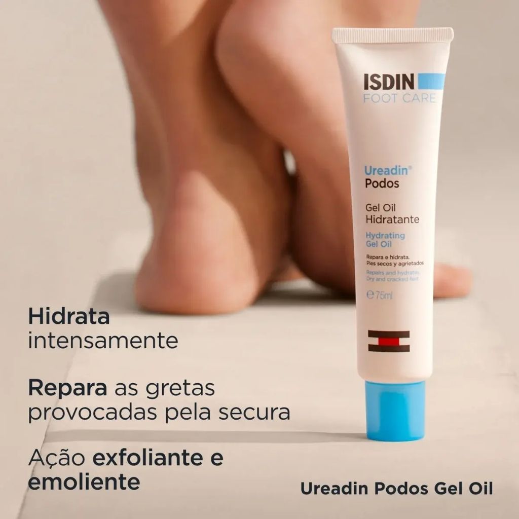 Isdin Ureadin Podos Gel Óleo Hidratante Reparador 75ml