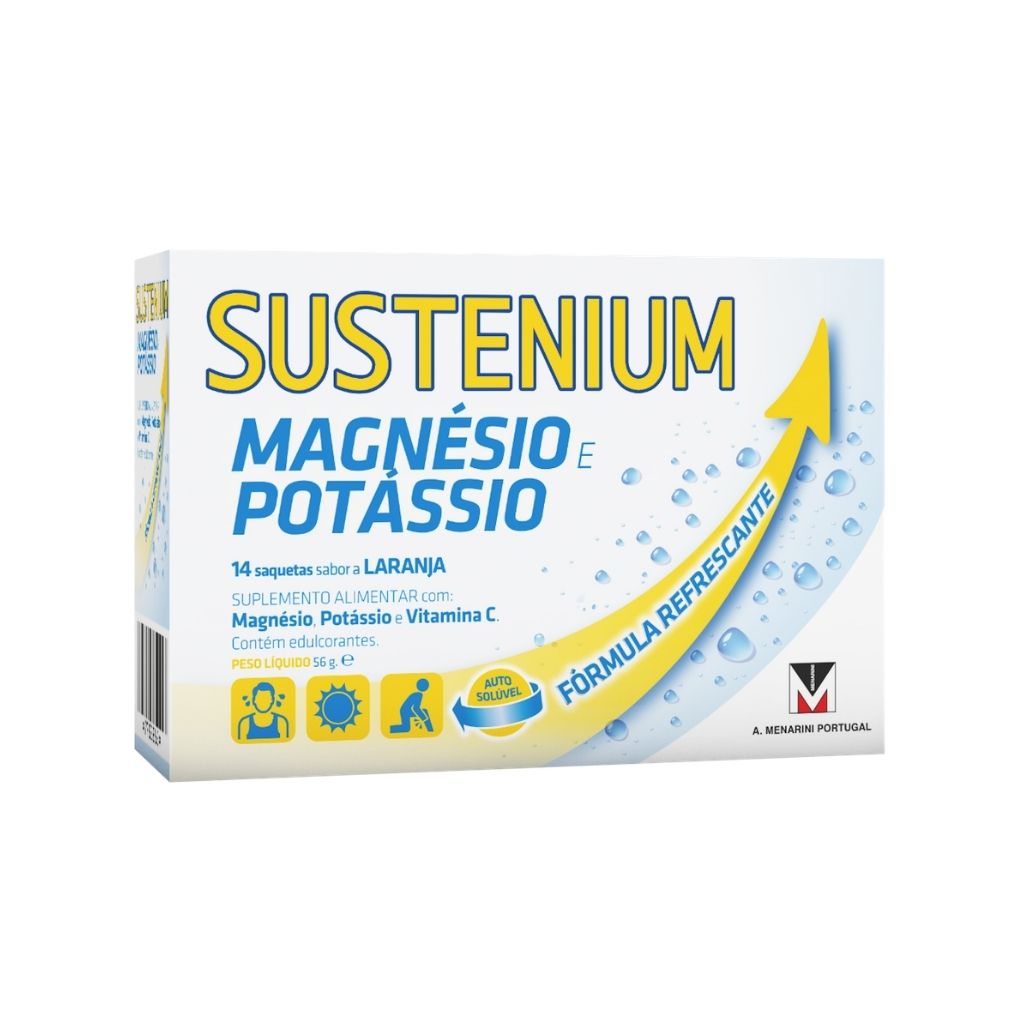 Sustenium Magnésio e Potássio 14 Saquetas