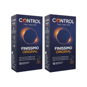Control Finissimo Original Preservativos Adapta 12 unidades + 12 unidades Oferta