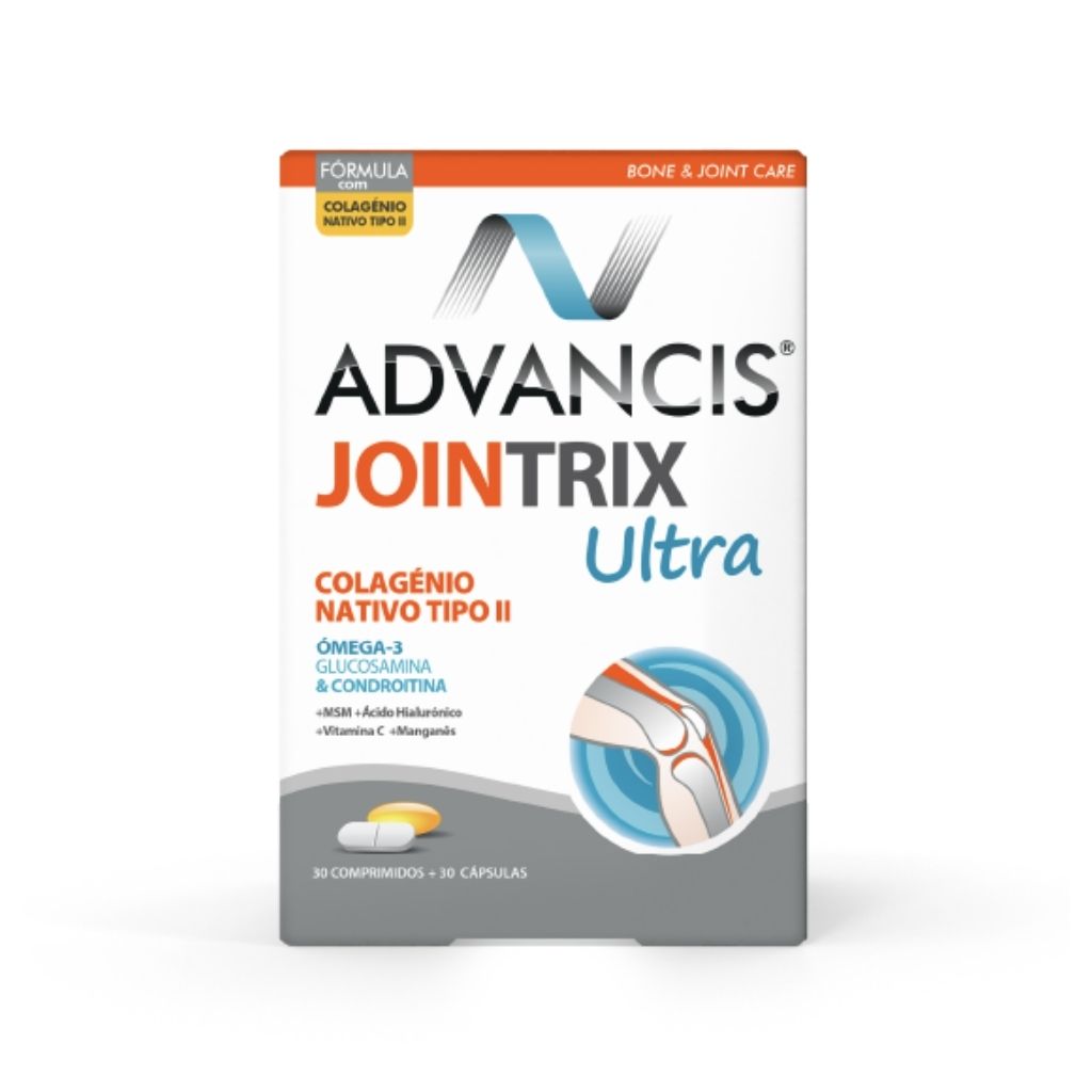 Advancis Jointrix Ultra Suplemento Alimentar 30 Comprimidos + 30 Cápsulas