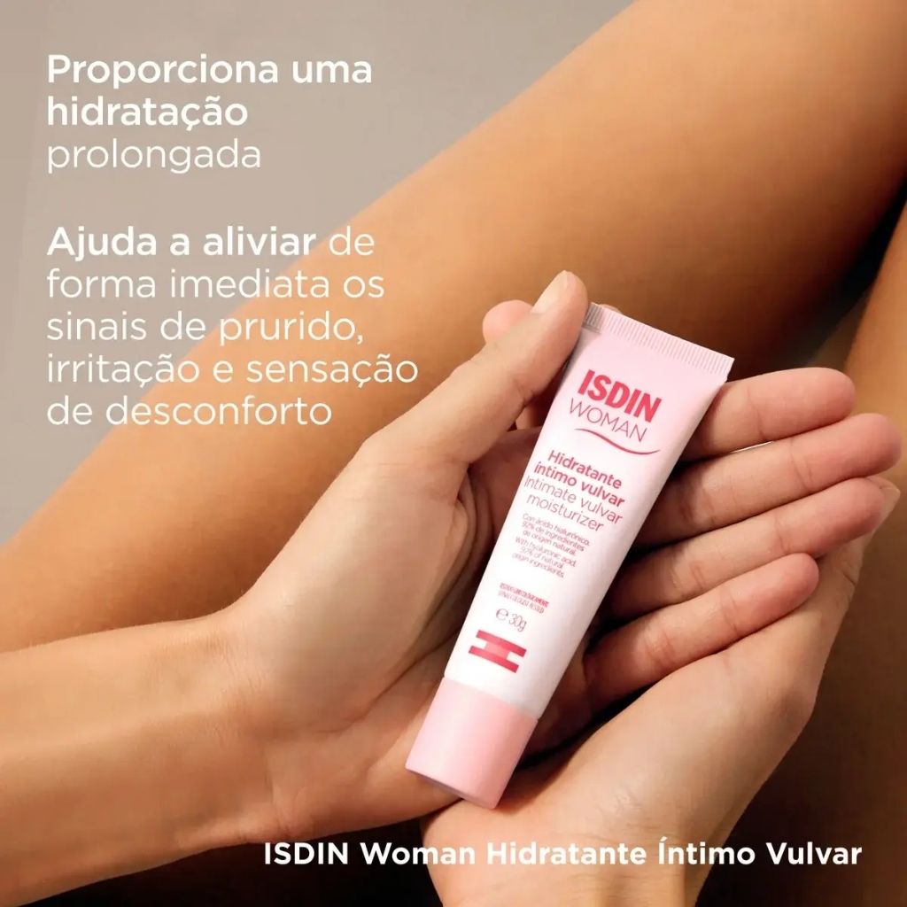 Isdin Woman Isdin Creme Hidratante Vulvar Alívio Comichão E Secura 30G