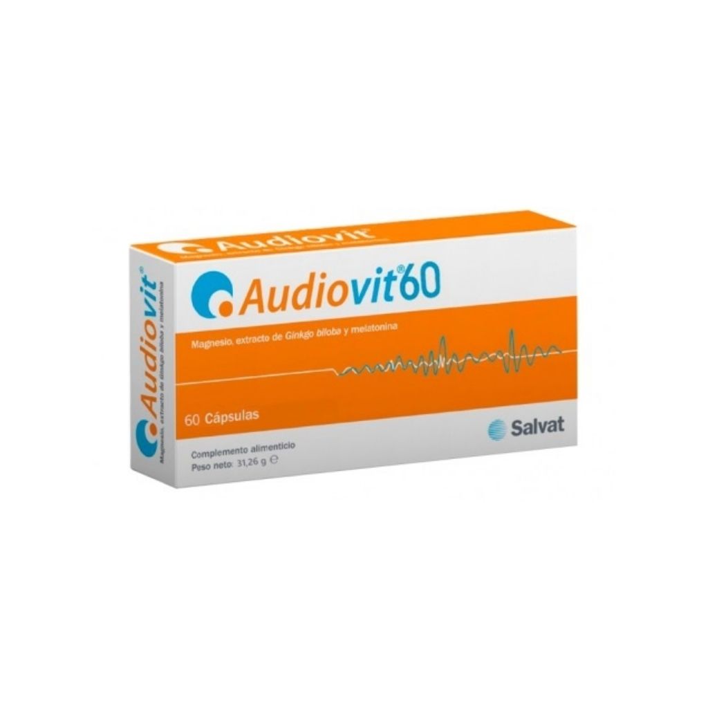 Salvat Audiovit Função Auditiva E Sono 60 Cápsulas