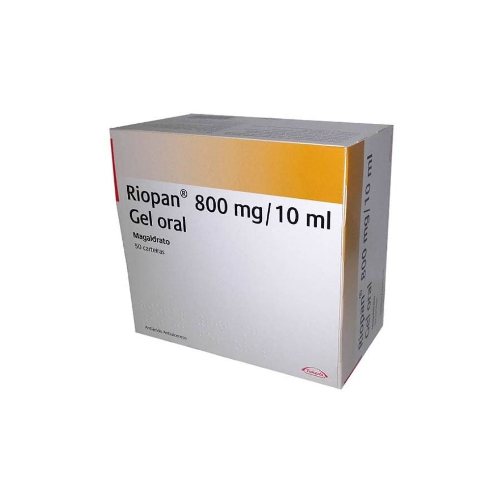 Riopan Antiácido 800 Mg X 50 Comprimidos