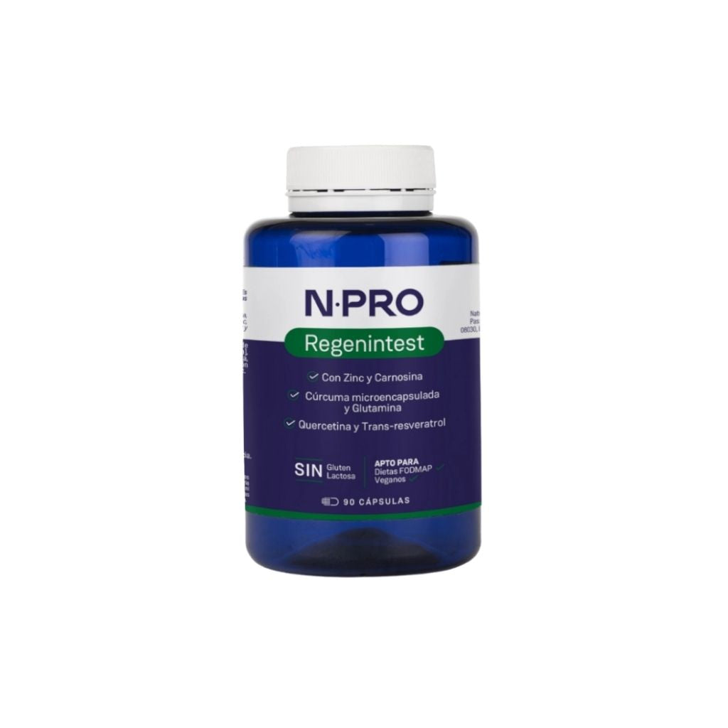 Npro Regenintest Suplemento Regenerador Gastrointestinal 90 cápsulas