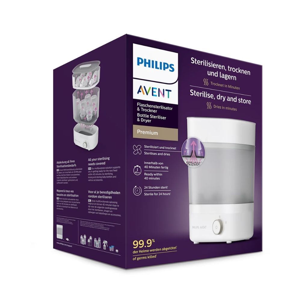 Philips Avent Esterilizador a Vapor Elétrico com Função de Secagem 1 unidade