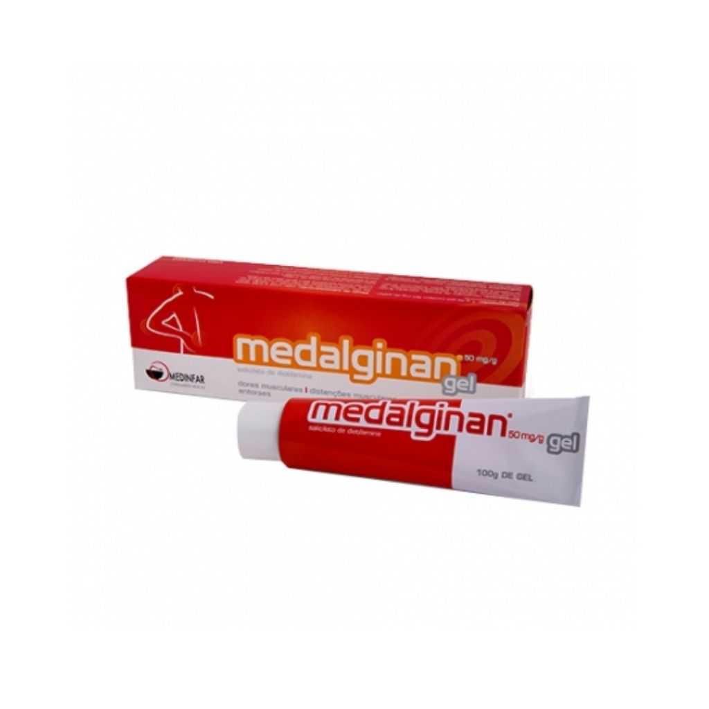 Medalginan Gel Analgésico Anti-Inflamatório 100 G